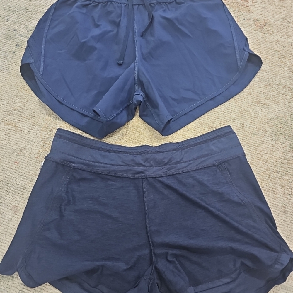 New Balance, Reebok Shorts Navy Blue Size Medium - Picture 9 of 11